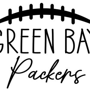 Packers Football SVG-Datei - Sportteam digitaler Download für Cricut & Silhouette
