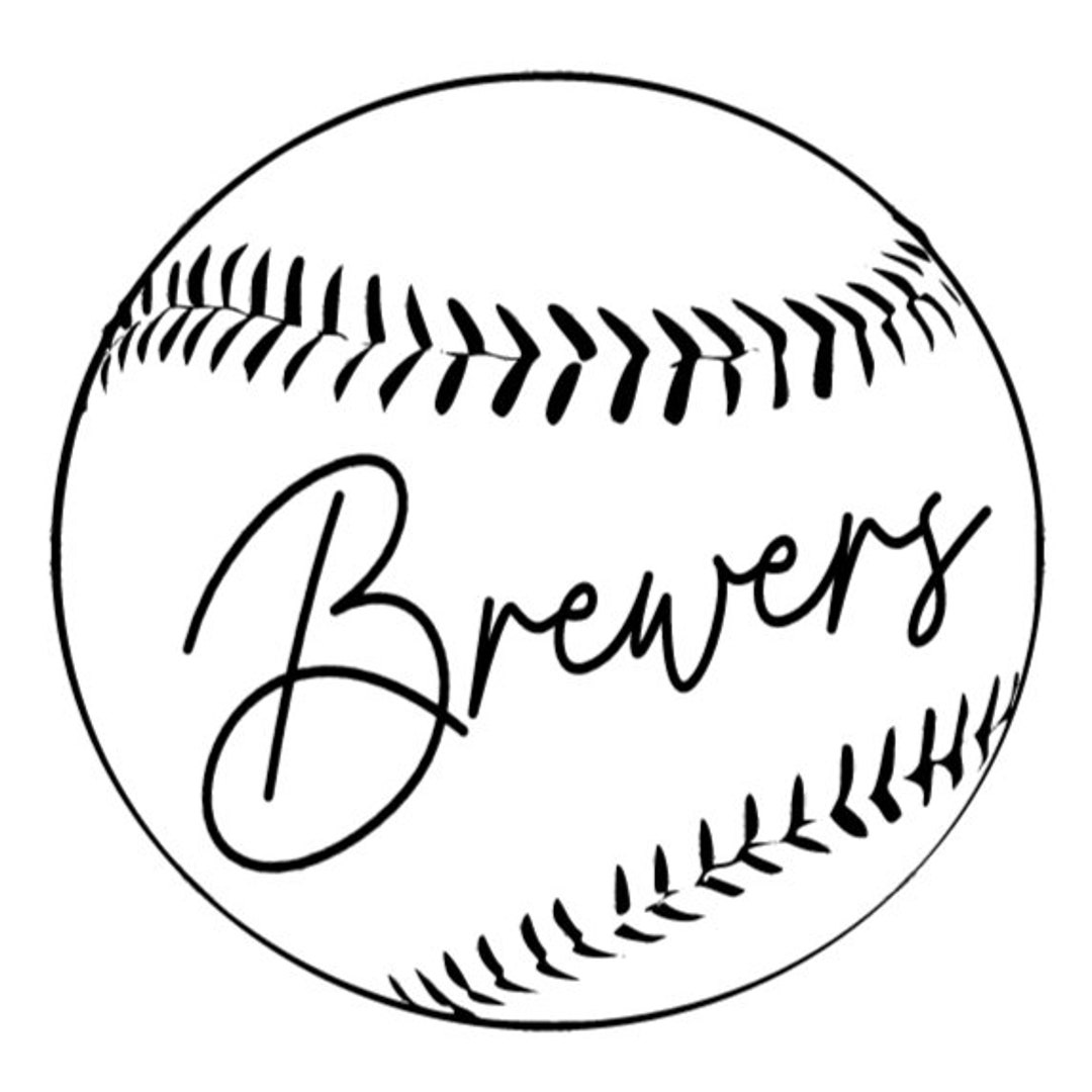 Baseball SVG File-brewers 