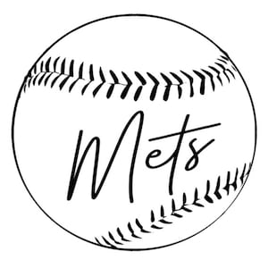 Mets Baseball Design: SVG for Cricut & Silhouette-Instant Download