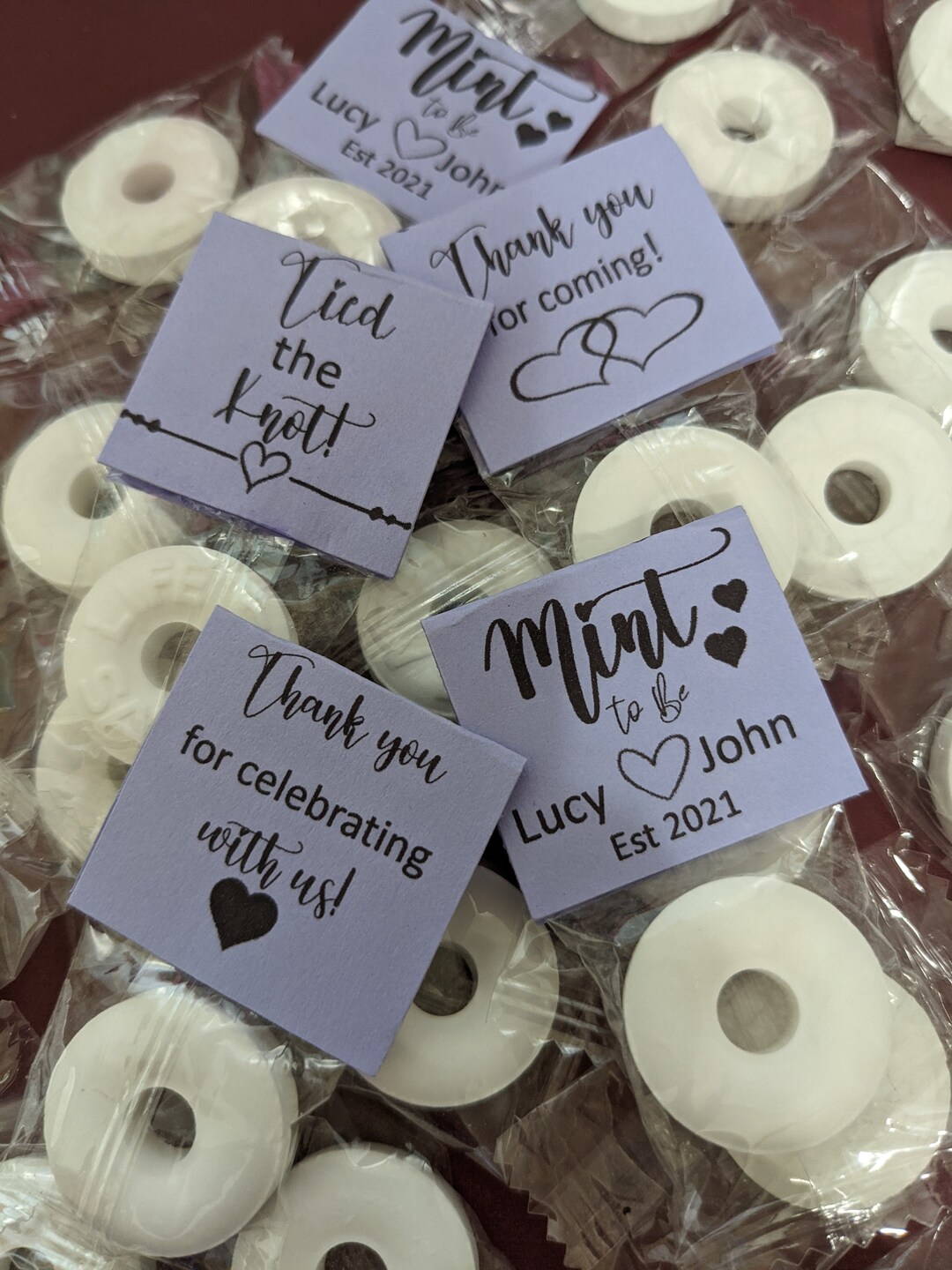 Mint to Be Wedding Favors Lifesavers Mints Personalized - Etsy