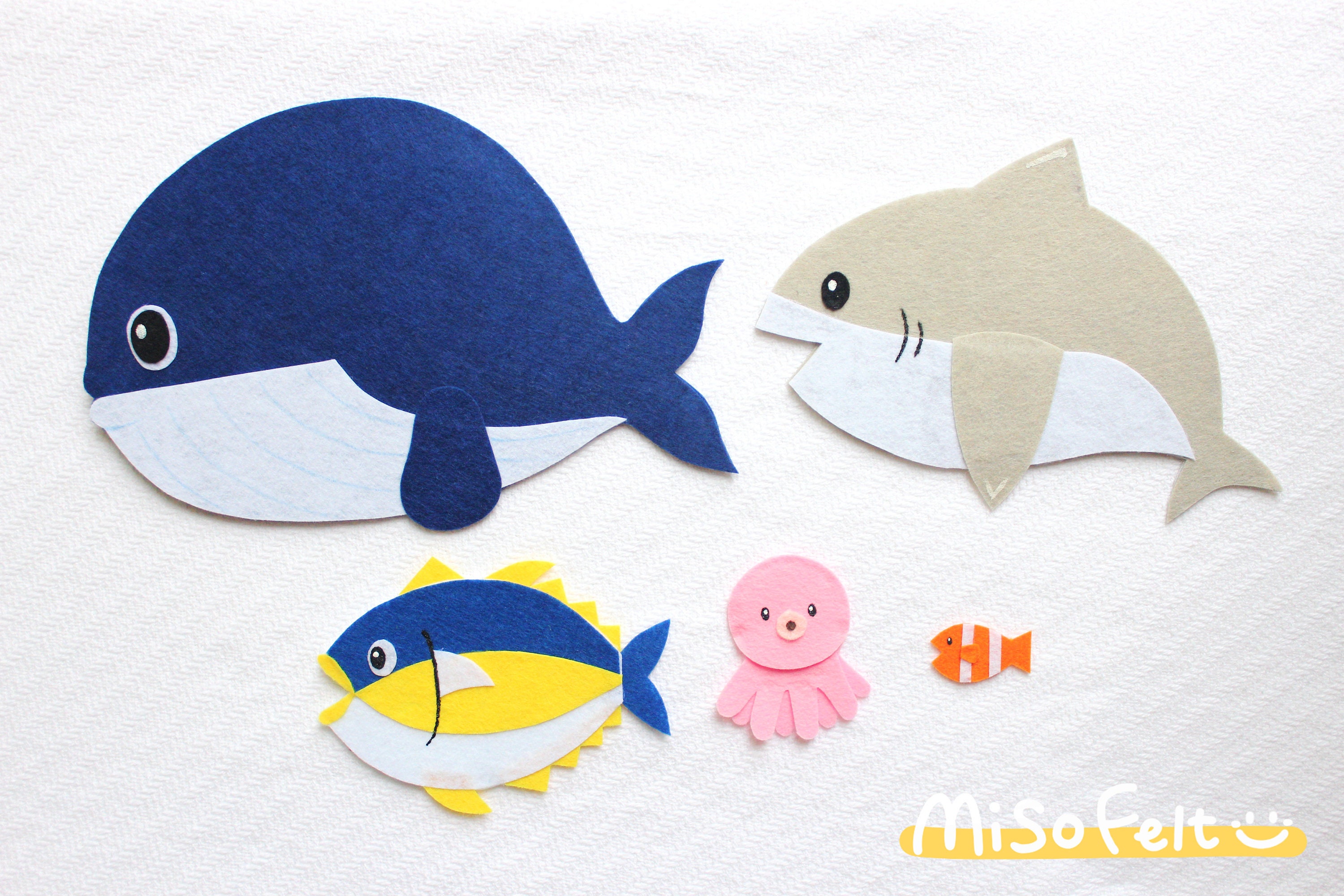 Slippery Fish Felt Story Patterns / Slippery Fish PDF Patterns - Etsy