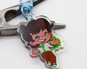 Hero Acrylic Charm; Danny Phantom, Jake Long, Randy Cunningham