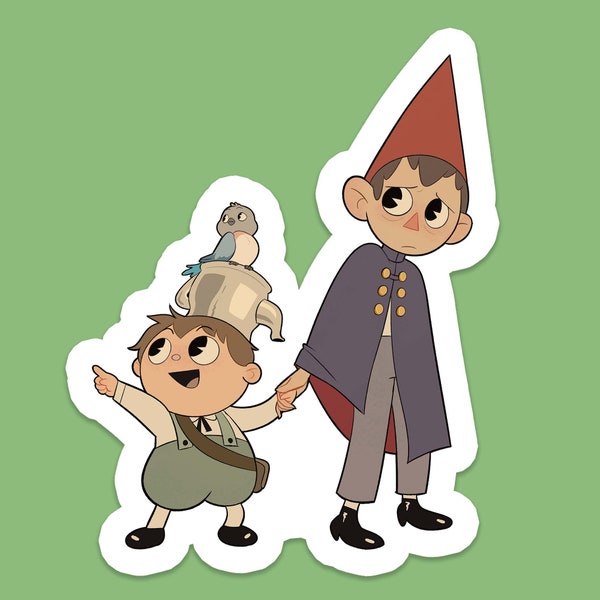 Over the Garden Wall Wirt Greg and Beatrice Sticker