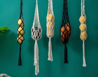 Storage Organize Bag Macrame Wall Hanging For Fruits & Vegetable