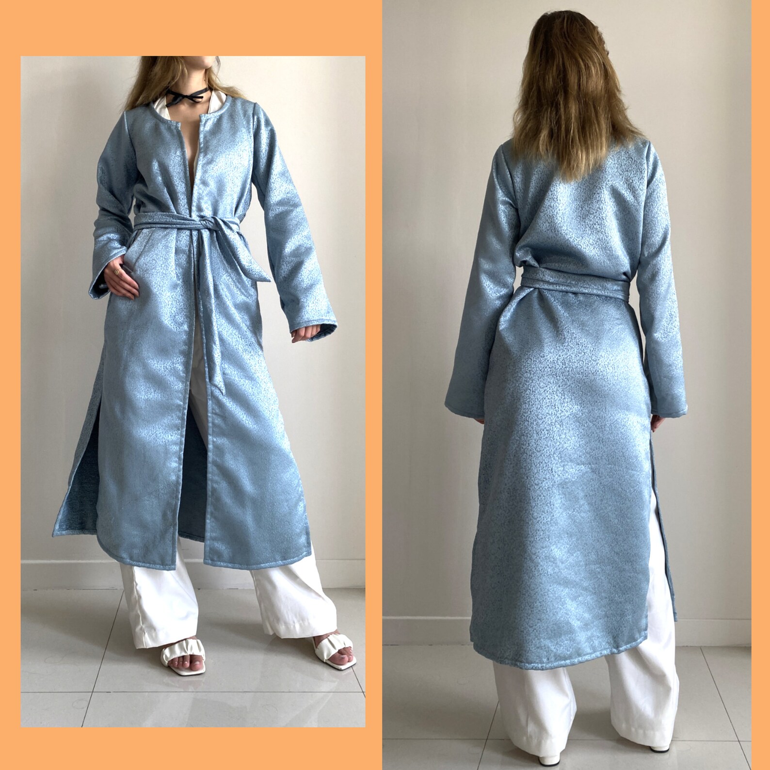 Coat Pattern Coat Dress Sewing Pattern Easy Beginner Pattern   Easy