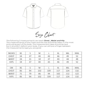 Mens Shirt Sewing Pattern, Mens Short Sleeve Shirt Pattern, Aloha Shirt Pattern, XXS XXXL, A0, A4 & US-Letter Detailed Instruction zdjęcie 6