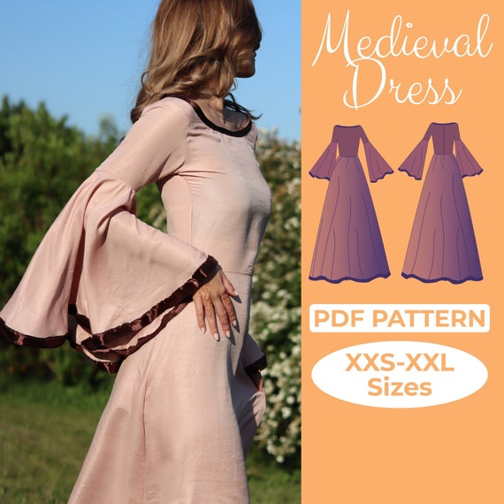 medieval dress patterns