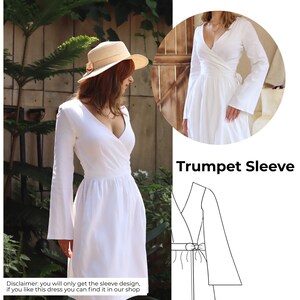Trumpet Sleeve Unlined