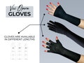 Opera Gloves Sewing Pattern for Woman | 3 Length & 3 Finger Options | Illustrated Tutorial | S - L | Lace Gloves | Bridal Gloves | Cosplay
