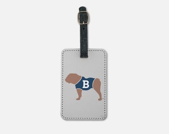Butler University Bulldog B (2er-Set) Gepäckanhänger | Offizieller Bulldogs-Reisekoffer-Büchertaschenanhänger | Individuelle Geschenke für Abschlussstudenten