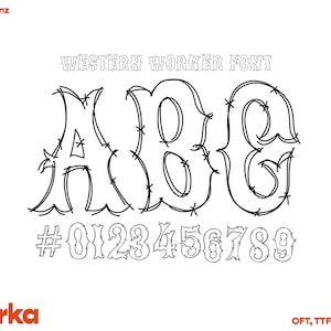 Digital Country Doodle Font - Letters with Transparent - Font File - oft, svg, ai, eps - Hand Drawn Alphabet Clipart Bundle