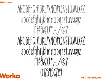 Digital Rae Dunn Font - Letters with Transparent - Font File - oft, svg, ai, eps - FARMHOUSE FONT - Rae Dunn Inspired Font