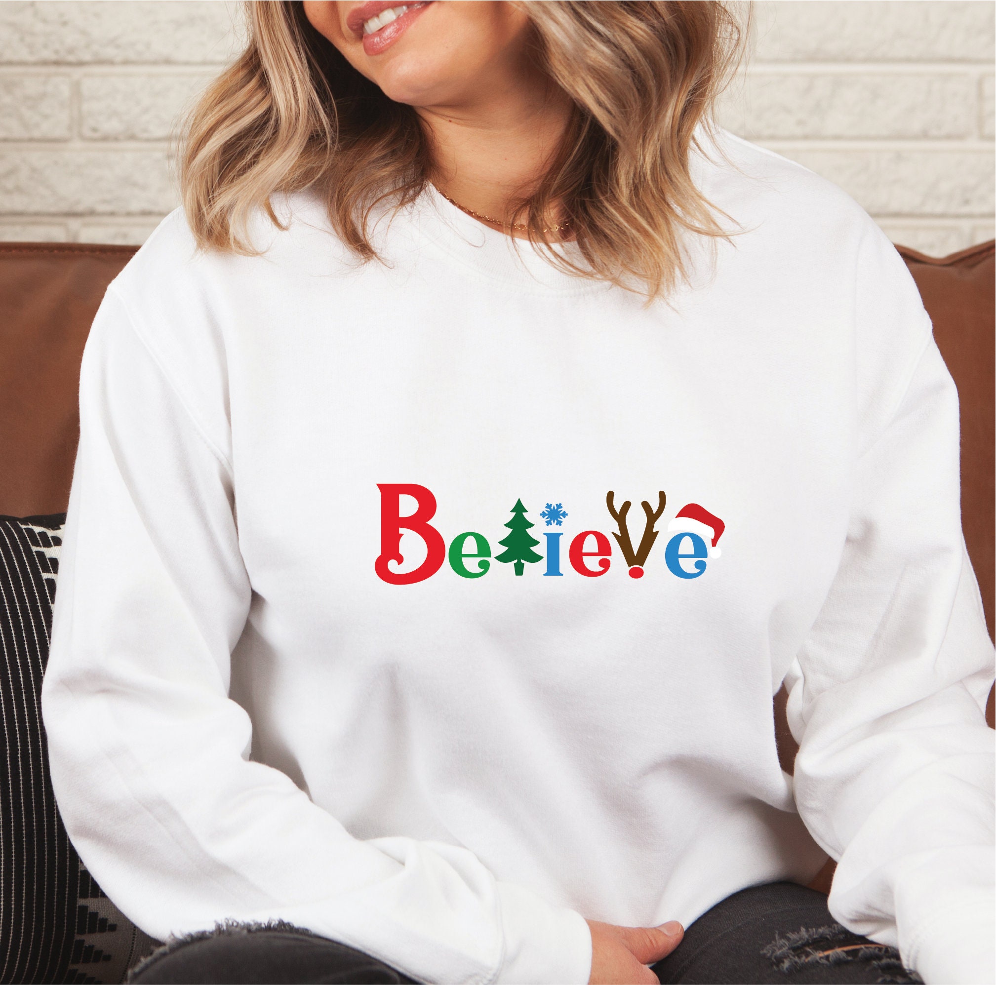 Discover Believe Christmas Hoodie, Christmas Believe Hoodie