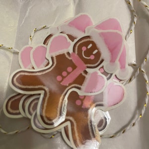 Gingerbread Sticker