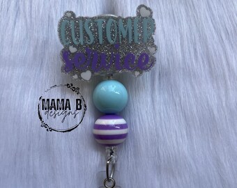 Customer Service Badge Reel