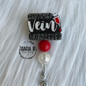 Certified Vein Whisperer Badge Reel