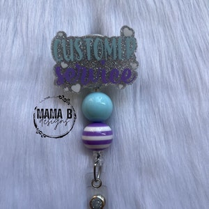 Customer Service Badge Reel