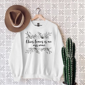 Chris Evans man Crewneck Sweatshirt