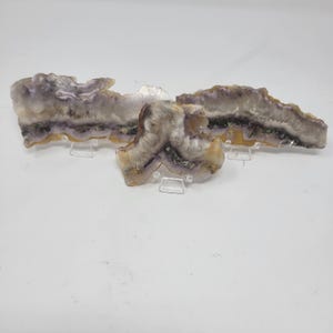 Semi-Polished Fluorite with Barite and Pyrite Slabs