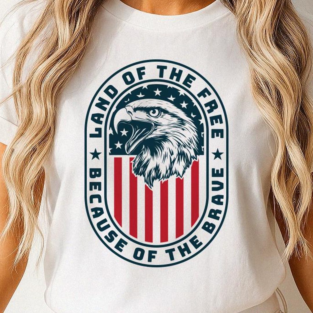 Patriotic Eagle American Flag SVG PNG, 4th of July, Memorial Day ...