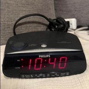 Philips Alarm Clock - Etsy
