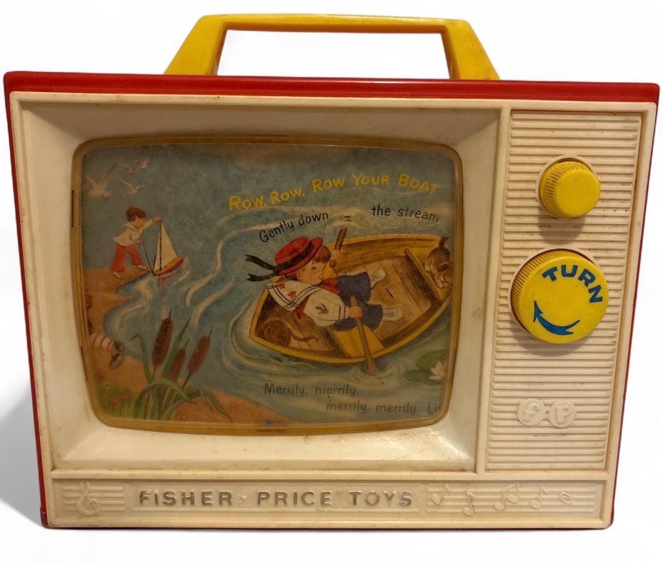 Vintage Fisher Price Music Box Tv - Etsy Canada