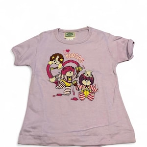Vintage 1983 Cabbage Patch Kids Purple Baby Tee, Size 6, Retro Kooosas T-Shirt