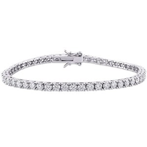 3 mm 6,5 ”7” VVS MOISSANIT Tennis Armband 925 Sterling Silber Pass Diamant Tester