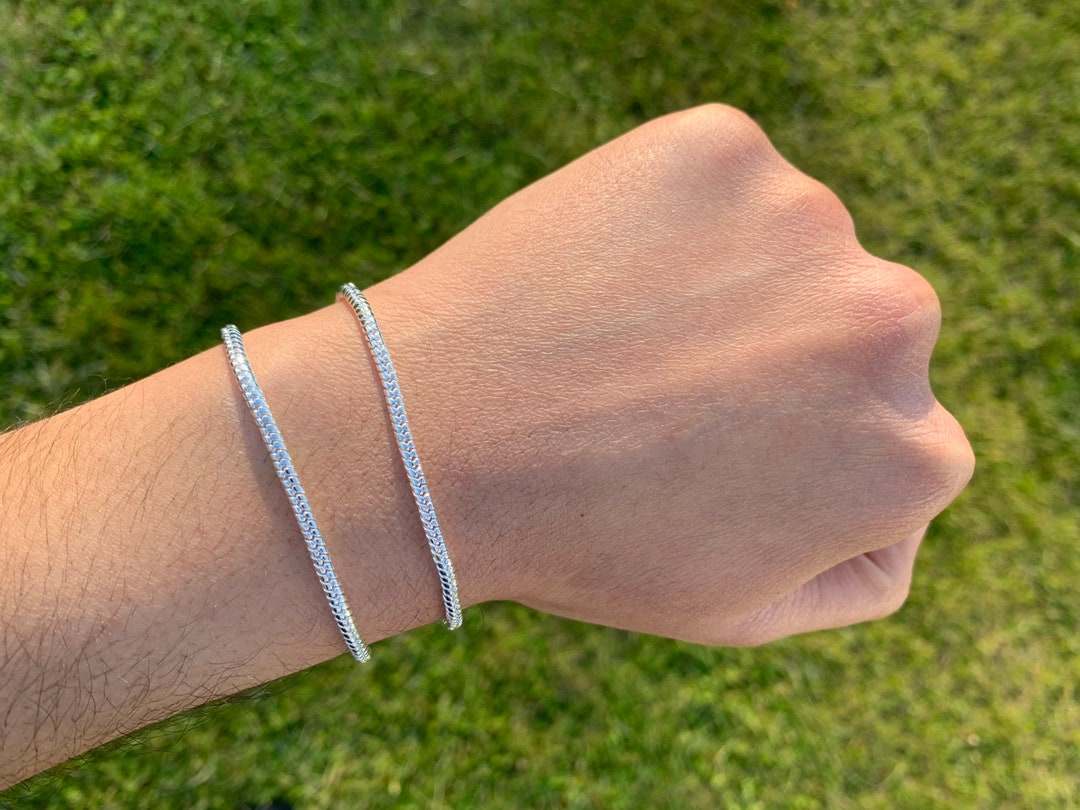 【GW SALE最終日】 Snake Bracelet Slim 7.7インチ Snake Bracelet Slim - Tom Wood Project Official Online Store