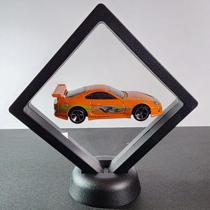 Hot Wheels Toyota Supra Paul Walker Fast Furious In Floating Display