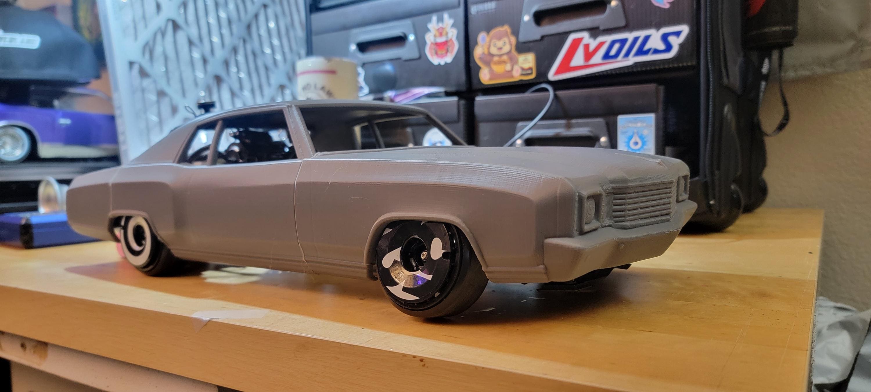72 シボレー モンテカルロ 1/10 RC ボディ 3D プリント - Etsy 日本