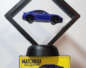 Subaru BRZ Hot Wheels | Floating Display Case | 1/64 JDM Sports Car Gift