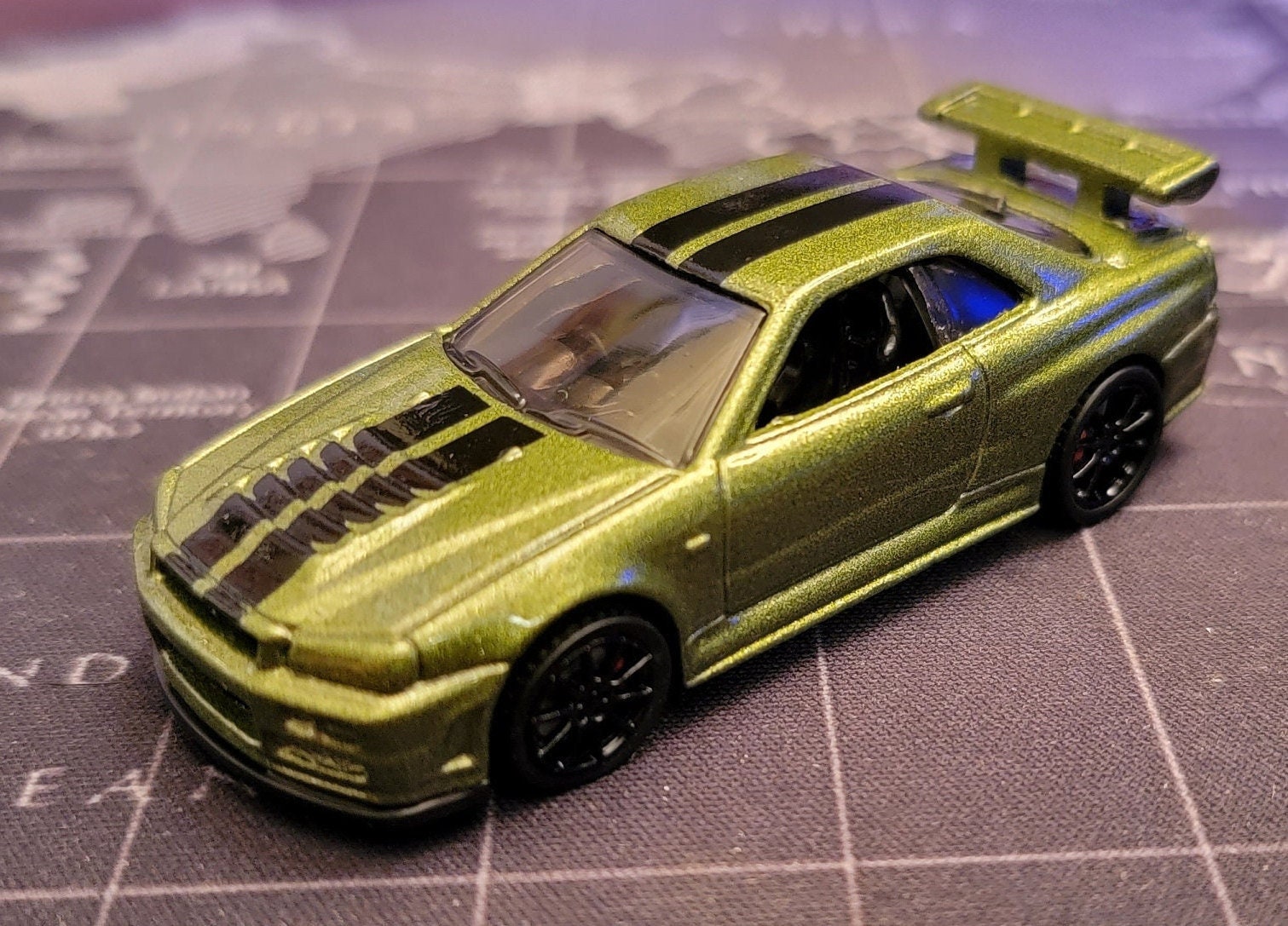 Hot wheels nissan skyline gtr r34 custom sales