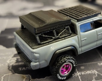 Mid Height Bed Rack for Hot Wheels Toyota Tacoma