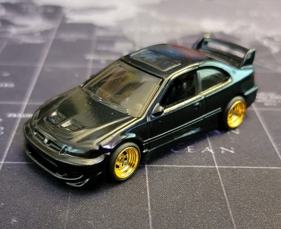 Custom Honda Civic SI Hot Wheels Real Riders Swapped JDM - Etsy