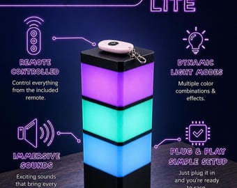 RC Drift Race Start Tower | Remote Control Drag Light Tree | LED Light & Sound | 1/10 Scale