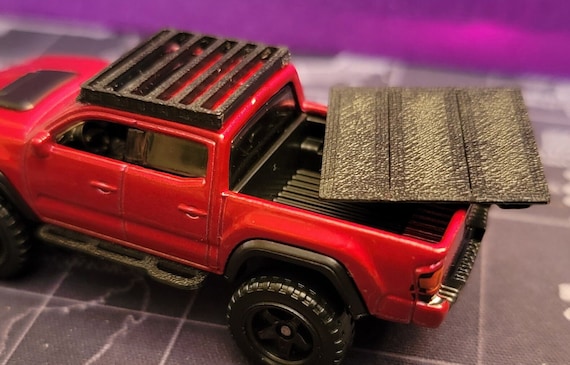 Custom Toyota Tacoma Overland Hot Wheels PARTS for Modifying