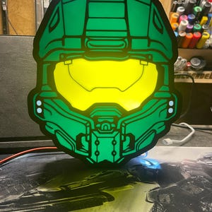 Master chief  light box