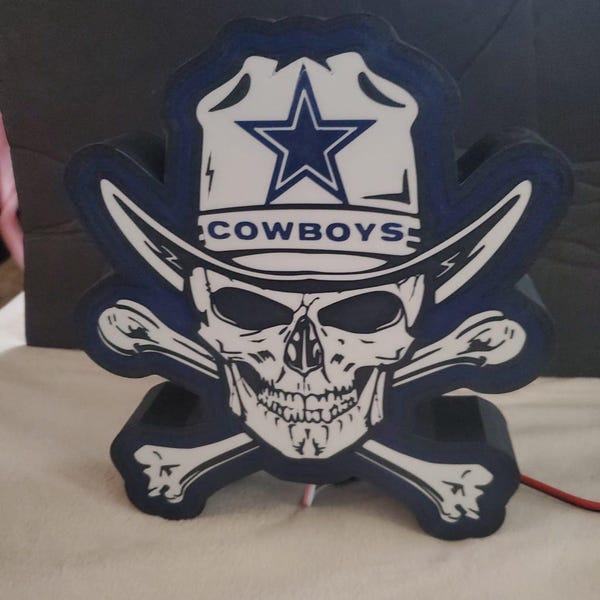 Caja de luz de los Dallas Cowboys