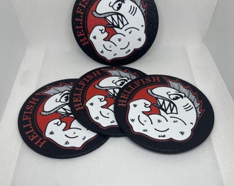 Coasters hellfish 3D printed