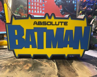 Fan Art Inspired 3D Printed Bat light box