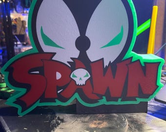 Fan Art Inspired 3D Printed spawn light box