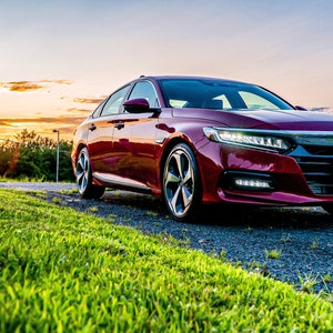 Honda Accord (2018, 10. generacja) 2.0T Zdjęcie fotograficzne - Natychmiastowe pobranie - Wydruk cyfrowy