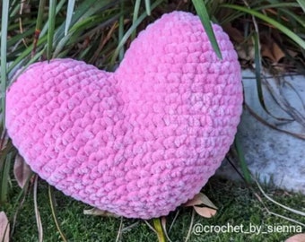 Heart Plush Crochet Amigurumi Pattern