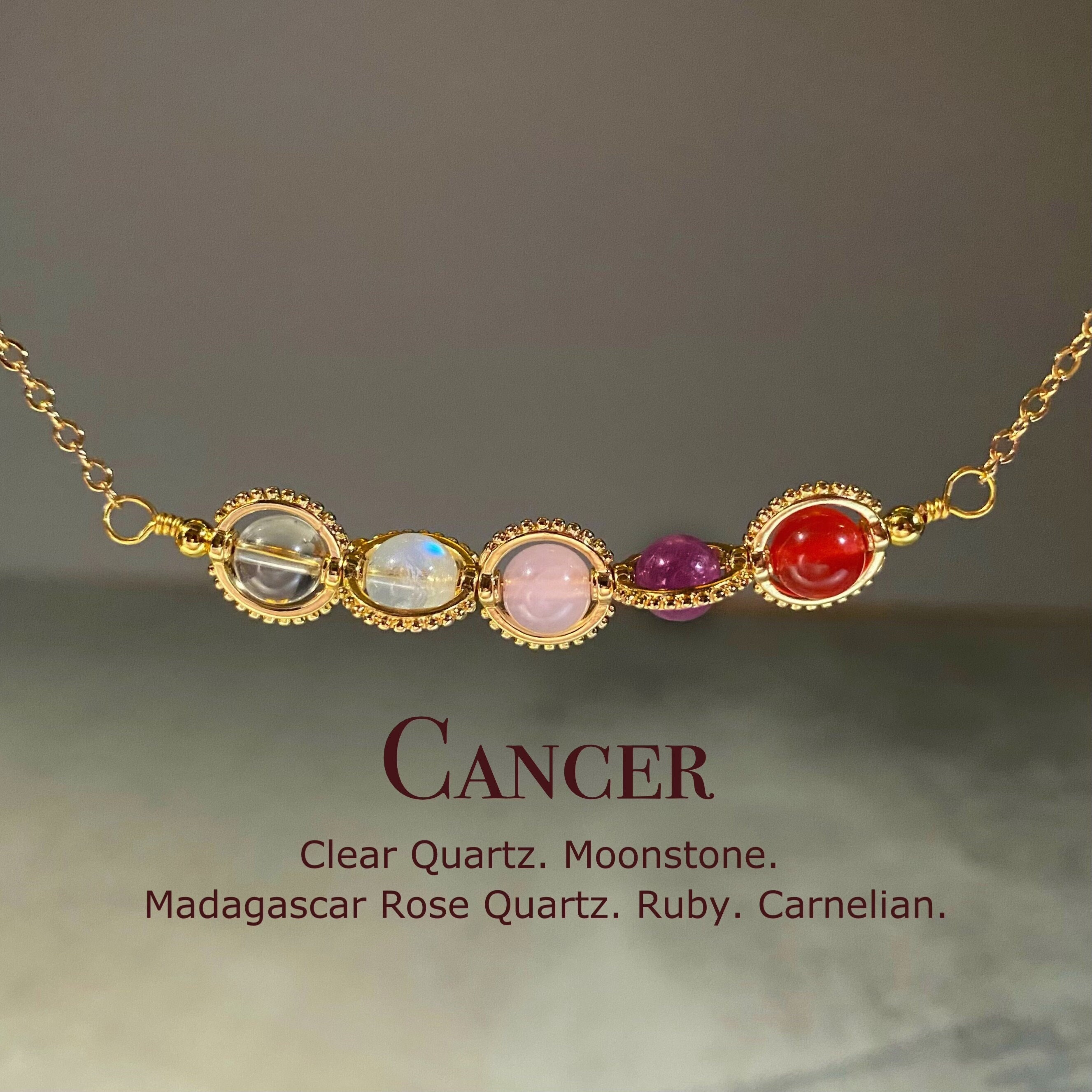 Maker Collection - Cancer Zodiac Charm (Jun 21 - July 22) – Arinna Jewelry