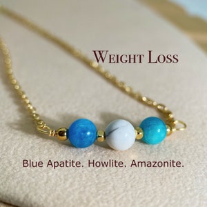 Weight loss deals crystal necklace