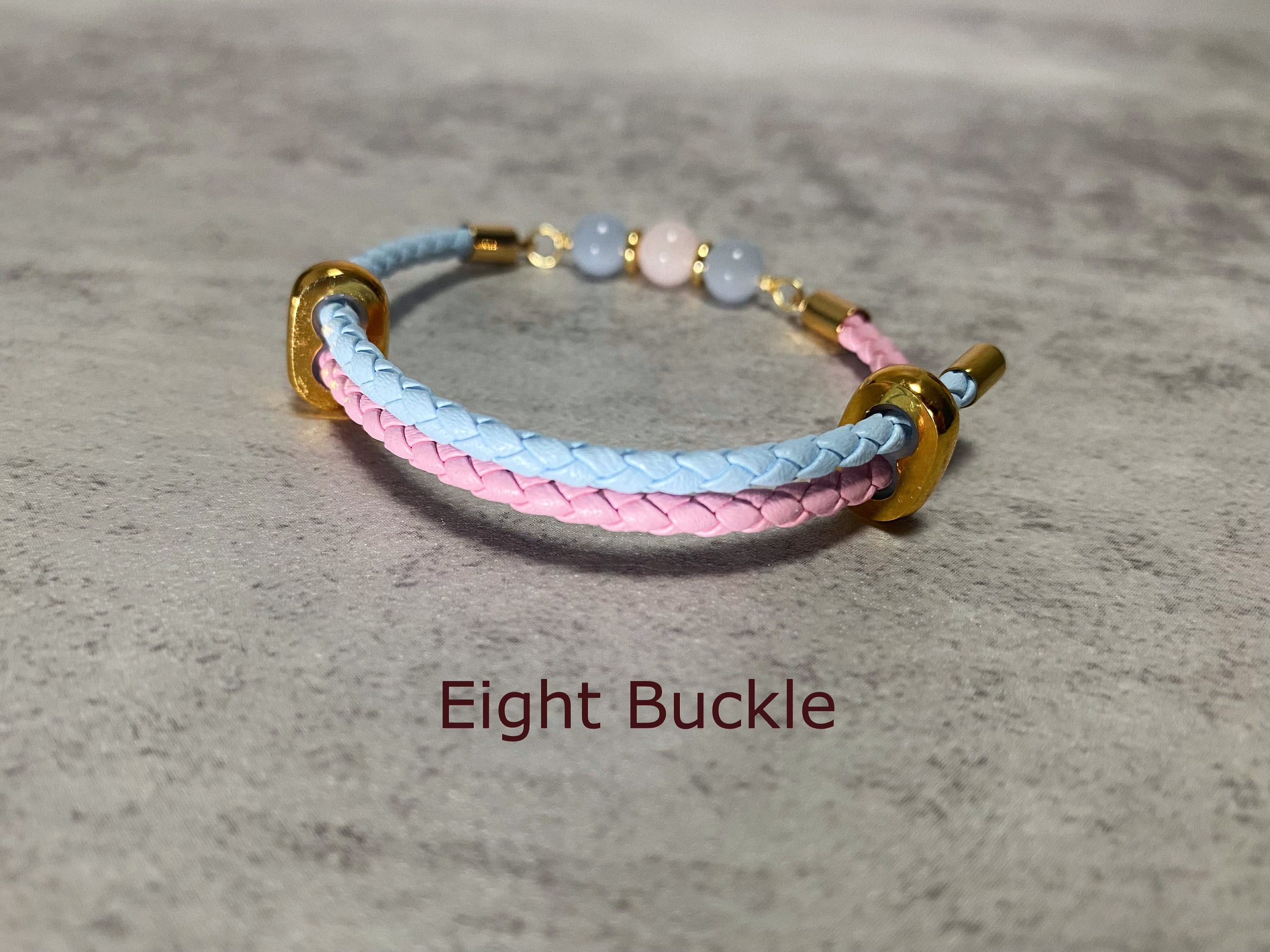 Bracciale In Quarzo Rosa Con Angelo Custode, Fatto A Mano, 18 Cm – Amore, Felicità, Energia Positiva