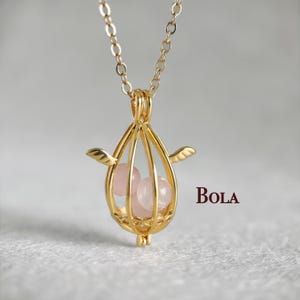 Cute Pregnancy Bola Necklace, Pendant With Genuine Crystal, Multi Option, Angel Caller, Mother To Be Gift, Future Mum Gift, Mother And Baby