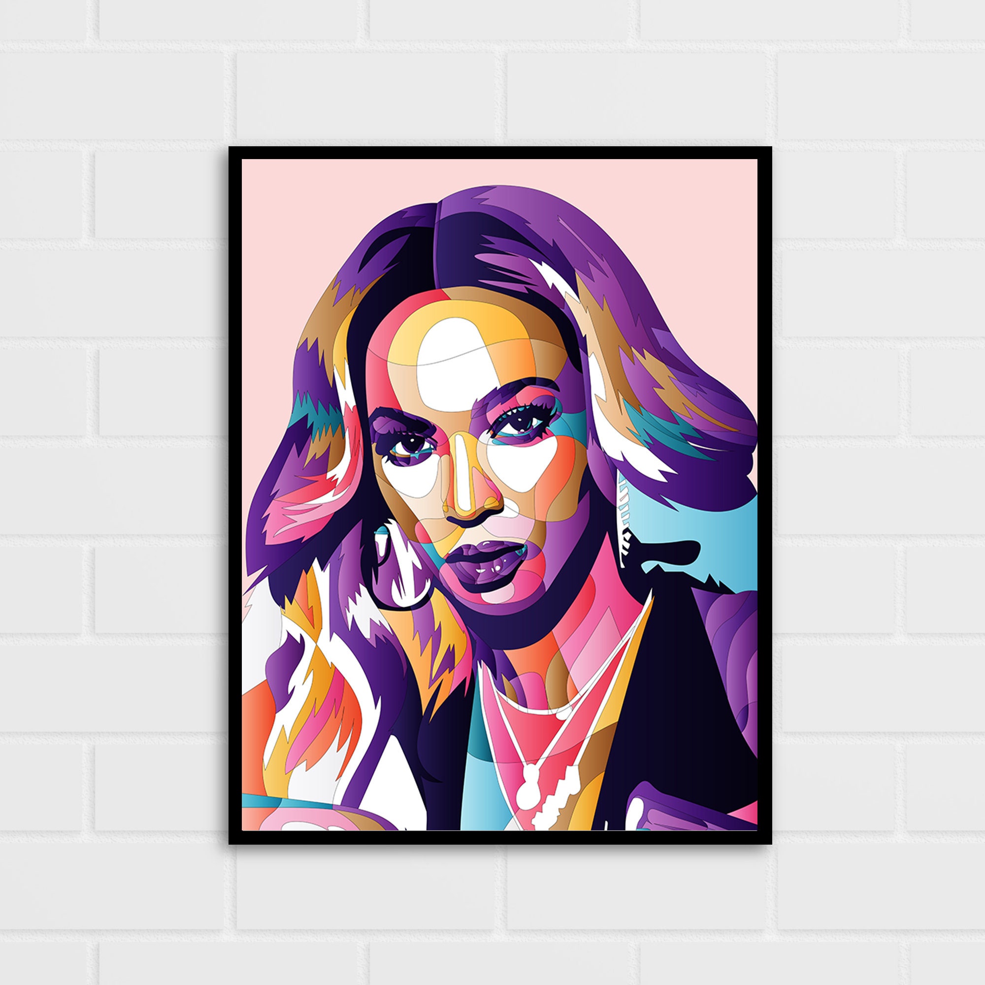 Discover Beyonce Print | Wall Decor | Poster | Queen B Portrait