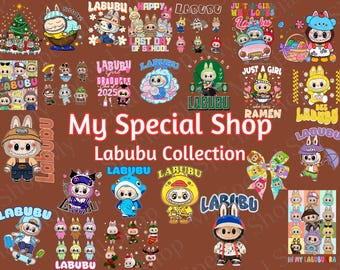 Labubu Digital Designs | 40+ design  | SVG file | PNG file | Shirts | Tumbler | Tote | Transparent | Downloadable